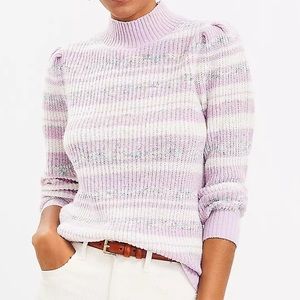 LOFT Mock Neck Sweater